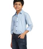 boys cotton printed shirt