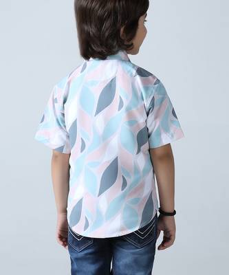 Pastel pop abstract print shirt 3