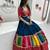 Navy Blue Pure Cotton Sequins Navratri Wear Lehenga Choli