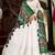 Enchanting Off-White Lucknowi Work Georgette Lehenga Choli