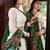 Enchanting Off-White Lucknowi Work Georgette Lehenga Choli