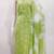 Light green floral cotton salwar suit material with tie-dye dupatta