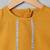 Mustard 2 pcs suit for girls in rayon fabric with gota patti work
