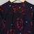 Designer multicolor tunic for girls in crepe fabric