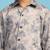 boys grey printed shirt