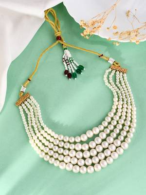 Brass gold-plated necklace 2