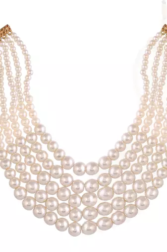 Brass gold-plated necklace