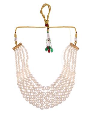 Brass gold-plated necklace 4