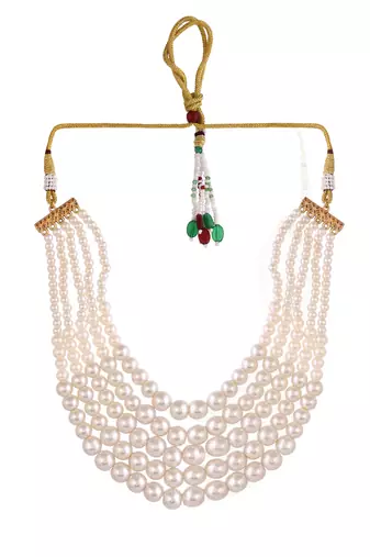 Brass gold-plated necklace