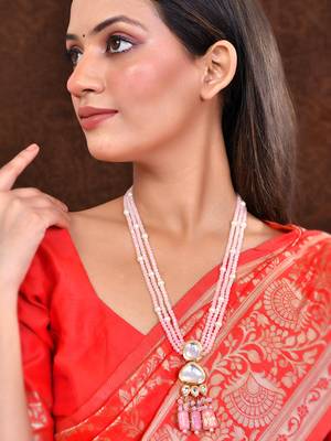 Gold-plated silver layered necklace 1