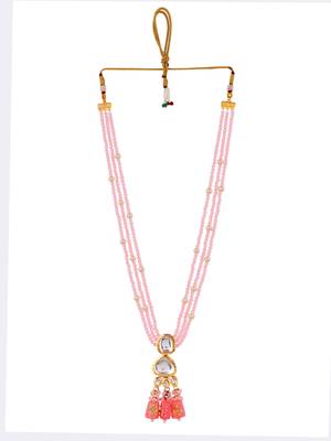 Gold-plated silver layered necklace 3