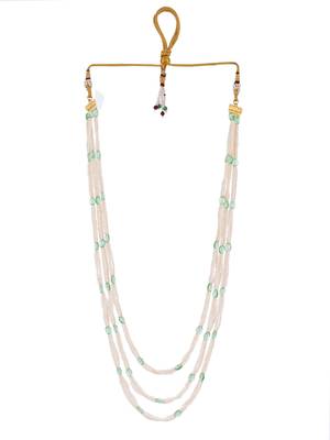 Gold-plated layered necklace 3