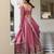 Pink Gold Crush Fabric Embroidered Lehenga Choli Set
