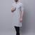Pure cotton short sleeves kurta with band collar