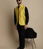 Mandarin collar waistcoat