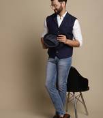 Waistcoat with notched lapel
