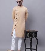 Sherwani kurta with asymetrical cut