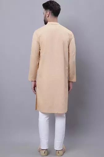 Sherwani kurta with asymetrical cut