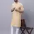 Pure cotton short sleeves kurta with band collar