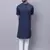 Pure cotton short sleeves kurta with band collar