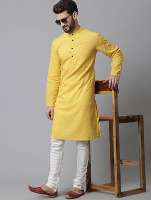 Sherwani kurta with asymetrical cut 1