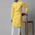 Sherwani kurta with asymetrical cut