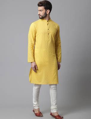 Sherwani kurta with asymetrical cut 4