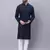 Pure cotton kurta with band collar