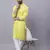 Pure cotton short sleeves kurta with band collar
