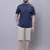 Pure cotton short kurta with band collar