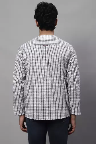 Pure cotton open neck kurta