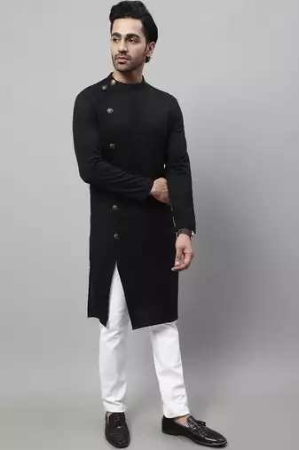 kurta with asymmetrical cut