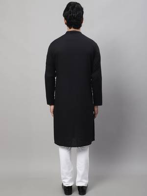 kurta with asymmetrical cut 4