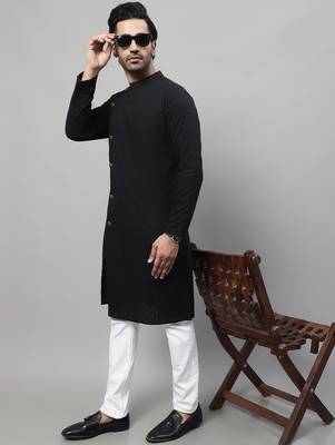 kurta with asymmetrical cut 5