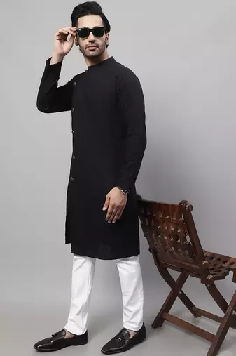 kurta with asymmetrical cut