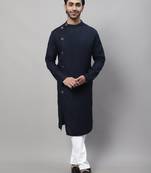 kurta with asymmetrical cut