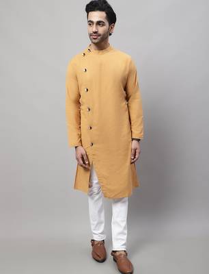 kurta with asymmetrical cut 1