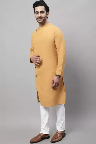 kurta with asymmetrical cut