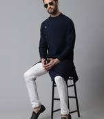 kurta with asymmetrical cut