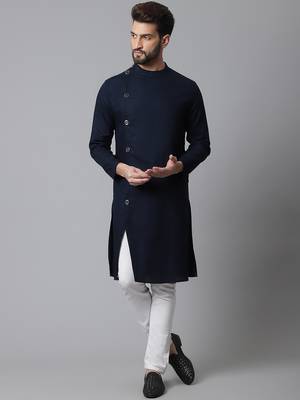 kurta with asymmetrical cut 2