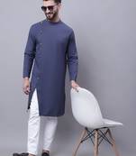 kurta with asymmetrical cut