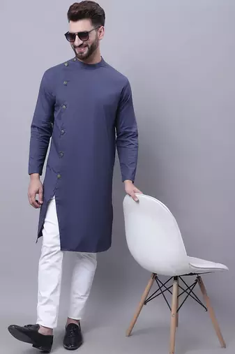 kurta with asymmetrical cut
