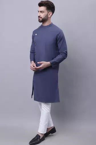 kurta with asymmetrical cut