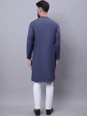 kurta with asymmetrical cut 5