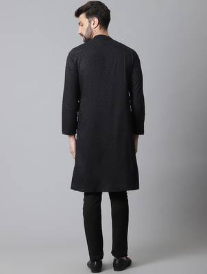 kurta with asymmetrical cut 2