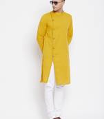 kurta with asymmetrical cut