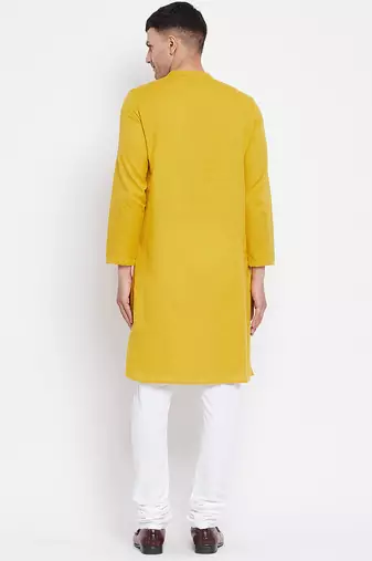 kurta with asymmetrical cut