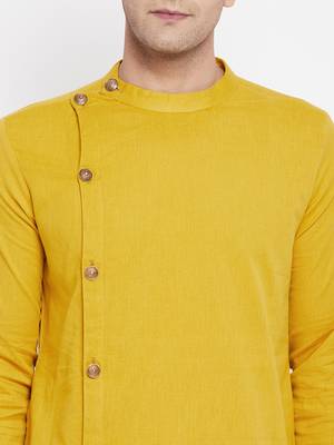 kurta with asymmetrical cut 5