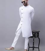 kurta with asymmetrical cut
