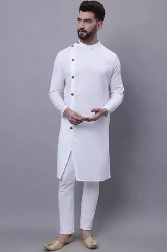 kurta with asymmetrical cut